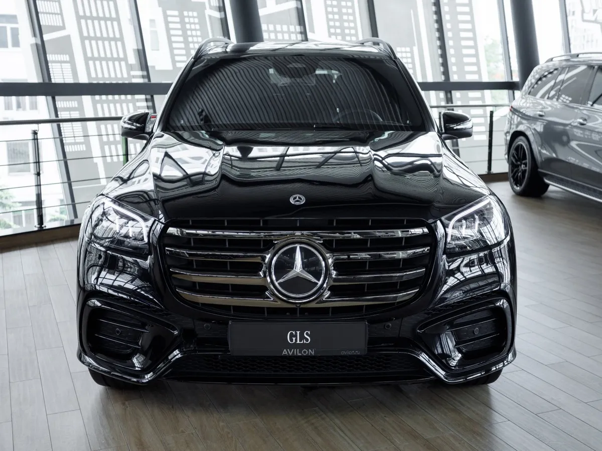 Mercedes-Benz GLS 450 d 9G-TRONIC 4Matic (367 л.с.) Черный в АВИЛОН. Слайд №5