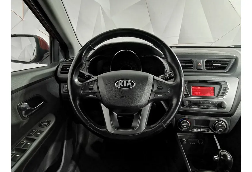 Kia Rio 1.6 AT (123 л.с.) Красный в АВИЛОН. Слайд №15