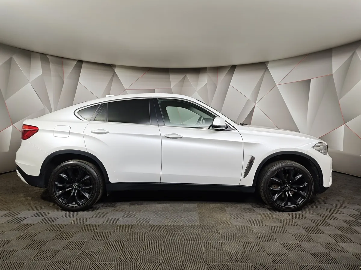 BMW X6 xDrive30d Steptroniс (249 л.с.) Белый в АВИЛОН. Слайд №6
