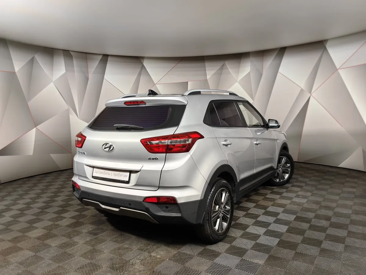 Hyundai Creta 1.6 AT AWD (121 л.с.) Comfort Plus + Advanced Серебристый в АВИЛОН. Слайд №2