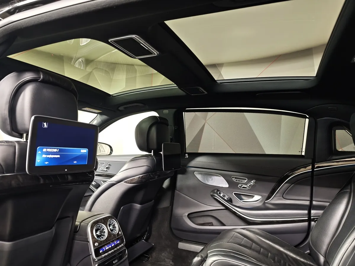 Mercedes-Benz S-Класс S 450 9G-Tronic 4Matic (367 л.с.) Черный в АВИЛОН. Слайд №33