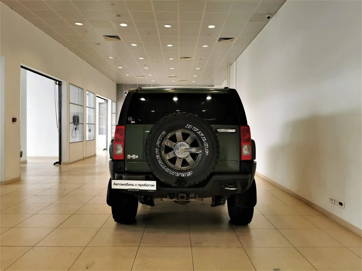 Hummer H3 3.5 AT (223 л.с.) Зеленый в АВИЛОН. Слайд №8