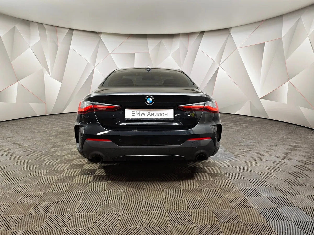BMW 4 серия 420i AT (184 л.с.) M Sport Pure Черный в АВИЛОН. Слайд №4