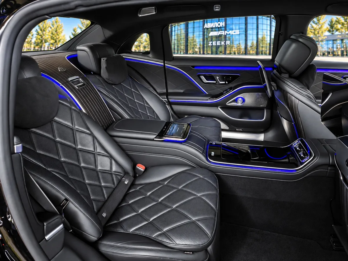Mercedes-Benz S-Класс Maybach S 580 9G-Tronic 4Matic (503 л.с.) Night Series Черный в АВИЛОН. Слайд №23