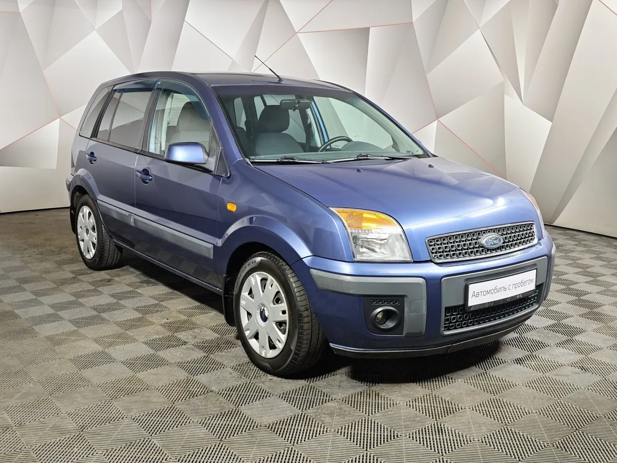 Ford Fusion 1.6 AT (100 л.с.) Elegance Синий в АВИЛОН. Слайд №3