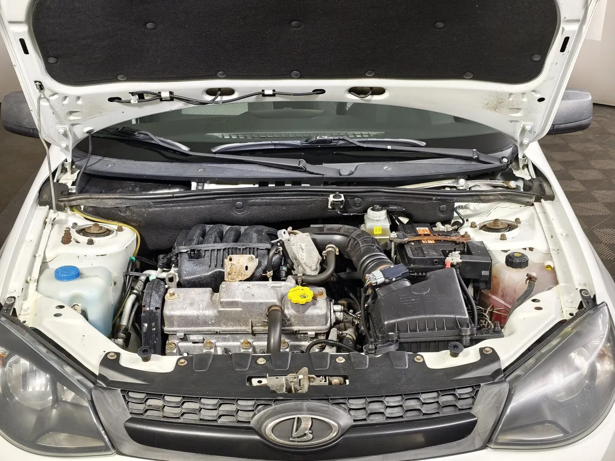 ВАЗ (Lada) Kalina 1.6 MT (87 л.с.) Белый в АВИЛОН. Слайд №10