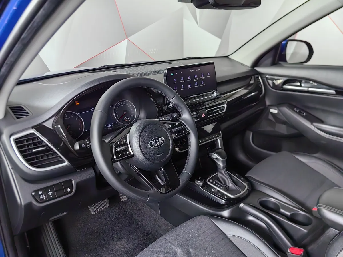 Kia Seltos 2.0 MPI 2WD IVT (149 л.с.) Prestige Синий в АВИЛОН. Слайд №18