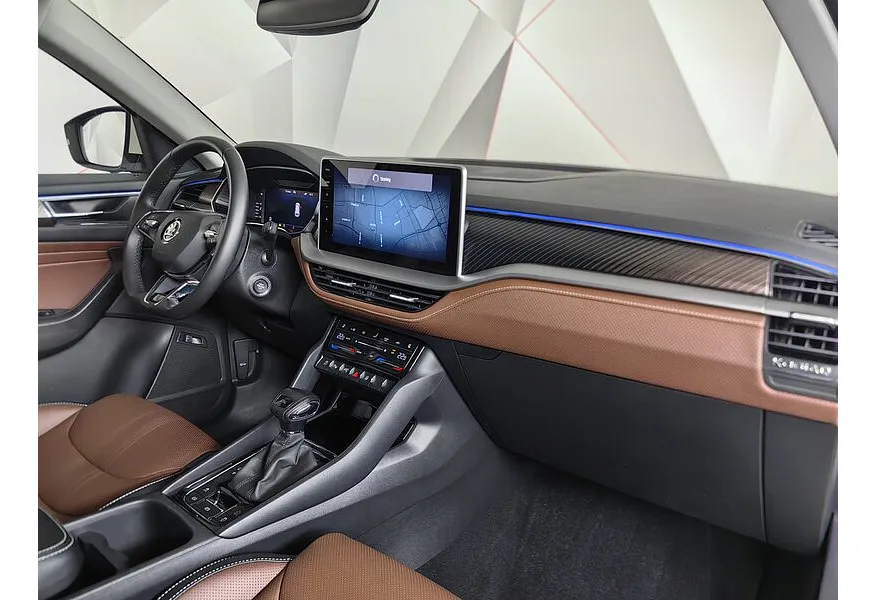 Skoda Kodiaq 2.0 TSI DSG 4WD (220 л.с.) Белый в АВИЛОН. Слайд №13