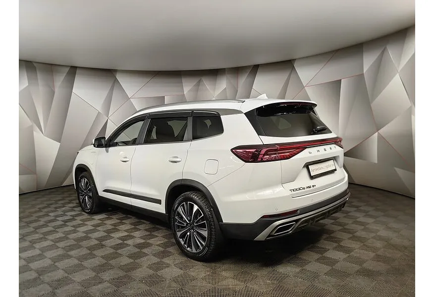 Chery Tiggo 8 Pro Hybrid 1.5T DHT 2WD (235 л.с.) Ultimate Белый в АВИЛОН. Слайд №4