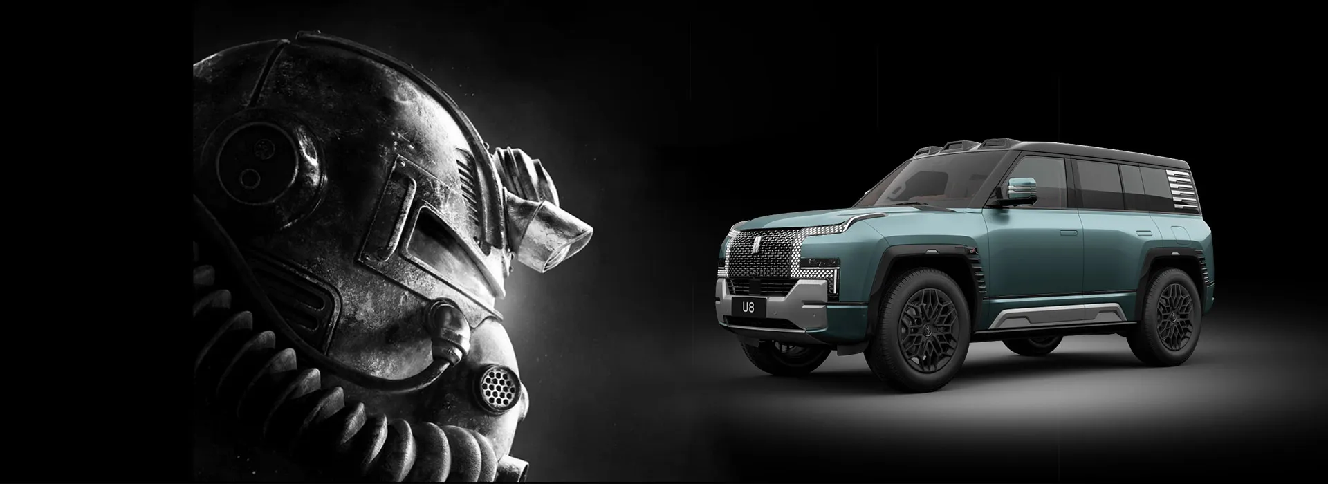 BYD Yangwang U8 Плавает в воде, разворот на месте