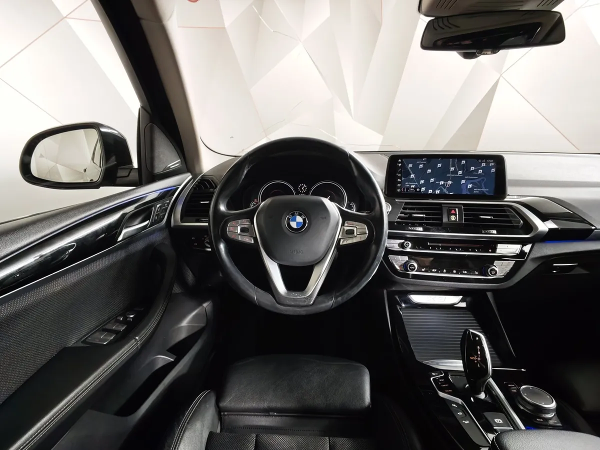 BMW X3 xDrive25d AT (231 л.с.) Черный в АВИЛОН. Слайд №14