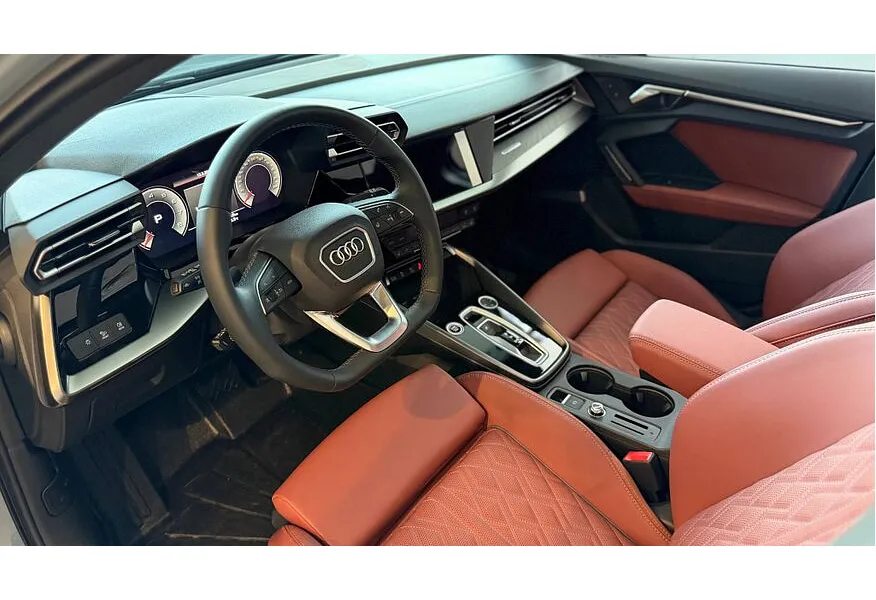 Audi A3 1.5 TFSI AMT (160 л.с.) Серый в АВИЛОН. Слайд №10