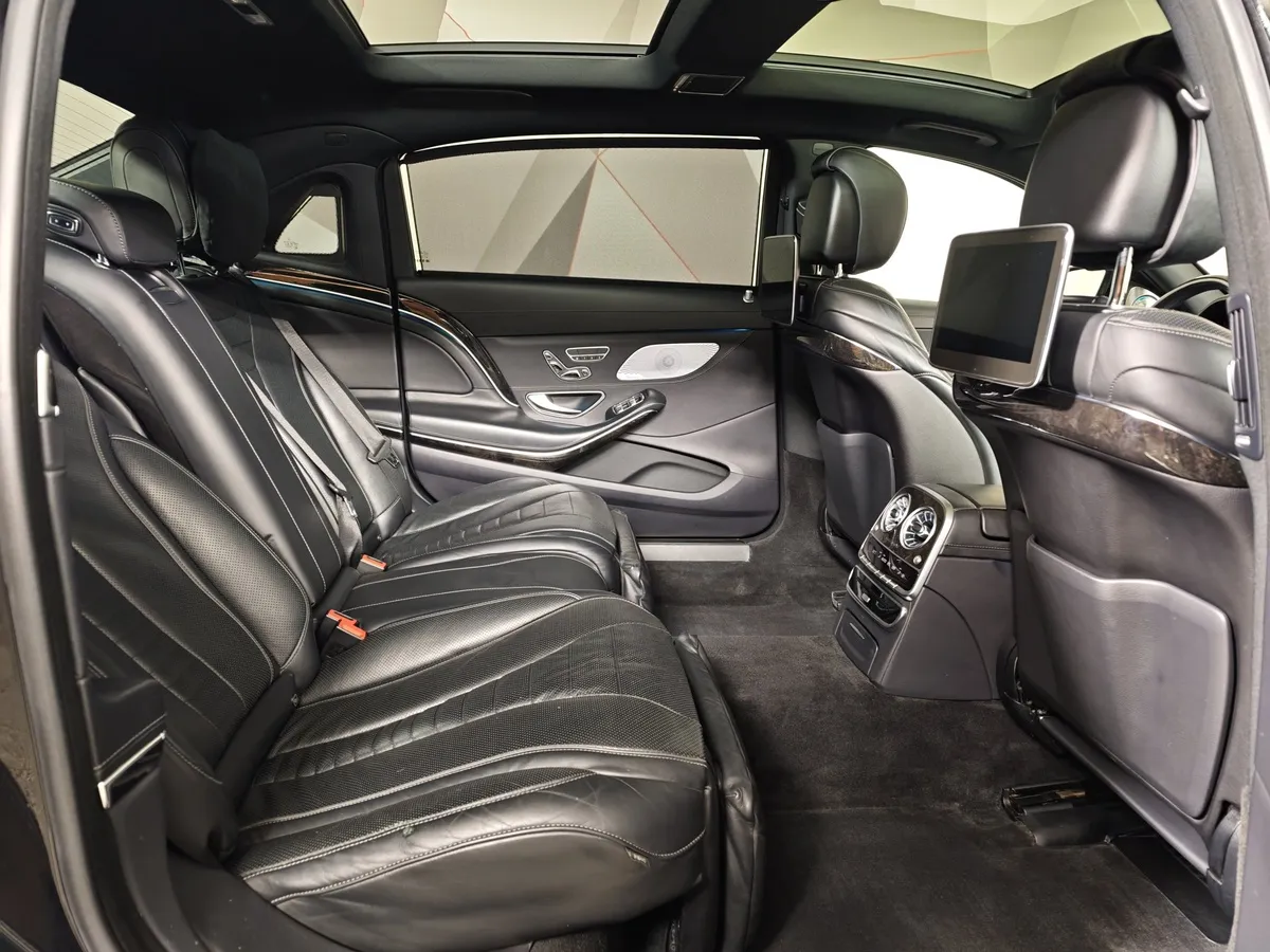 Mercedes-Benz S-Класс S 450 9G-Tronic 4Matic (367 л.с.) Черный в АВИЛОН. Слайд №16