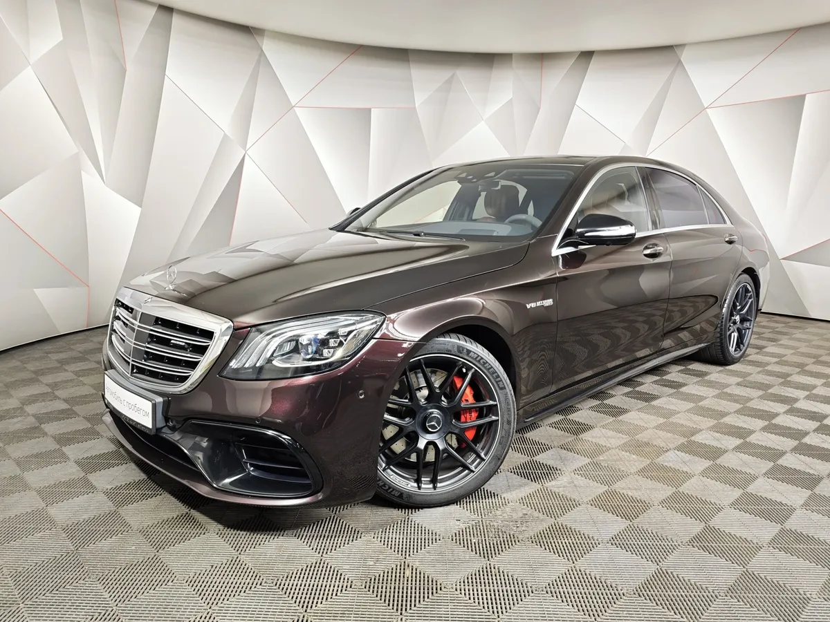 АВИЛОН - Mercedes-Benz S-Класс S 63 AMG 4Matic Speedshift Plus 7G-Tronic длинная база (585 л.с.) Черный - slide 10148508
