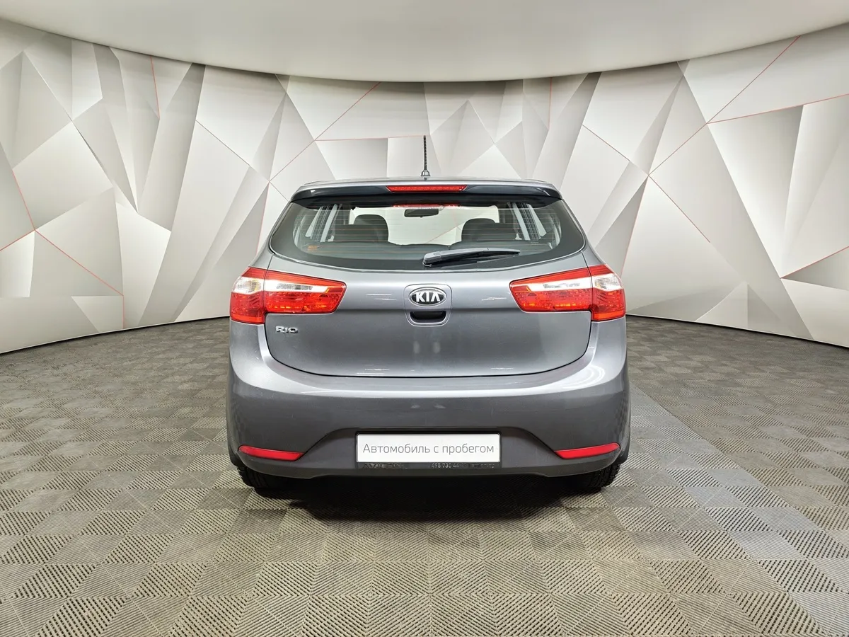 Kia Rio 1.4 MT (107 л.с.) Серый в АВИЛОН. Слайд №8