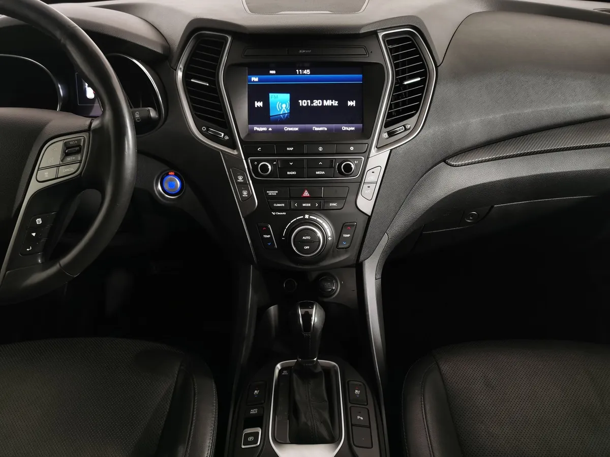 Hyundai Santa Fe 2.2 CRDi AT 4WD (197 л.с.) High-tech Серый в АВИЛОН. Слайд №14