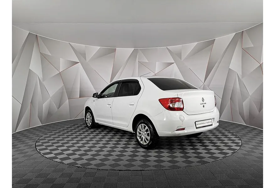 Renault Logan 1.6 MT (87 л.с.) Белый в АВИЛОН. Слайд №4