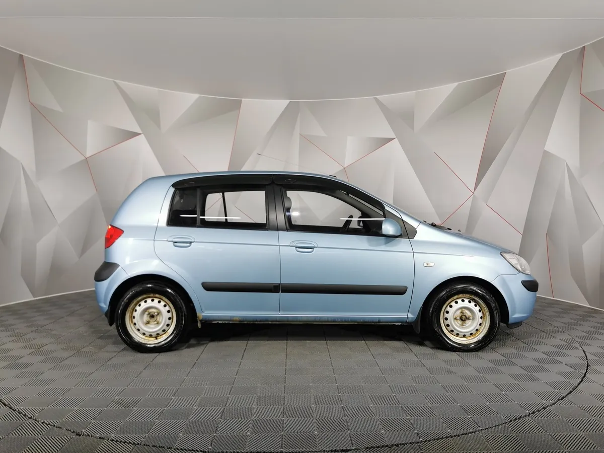 Hyundai Getz 1.4 MT (97 л.с.) Голубой в АВИЛОН. Слайд №6