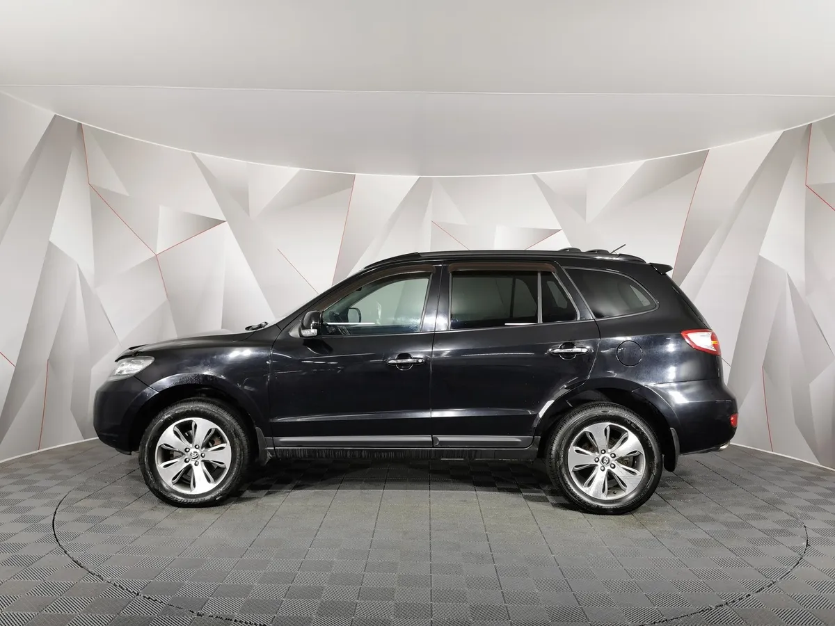 Hyundai Santa Fe 2.2 CRDi AT (153 л.с.) Черный в АВИЛОН. Слайд №5