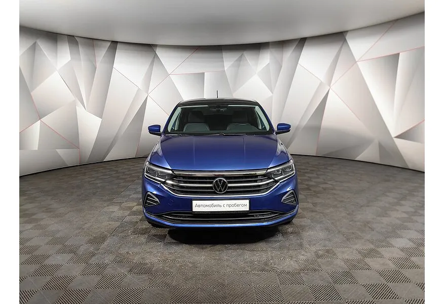 Volkswagen Polo 1.4 TSI DSG (125 л.с.) Highline Синий в АВИЛОН. Слайд №7