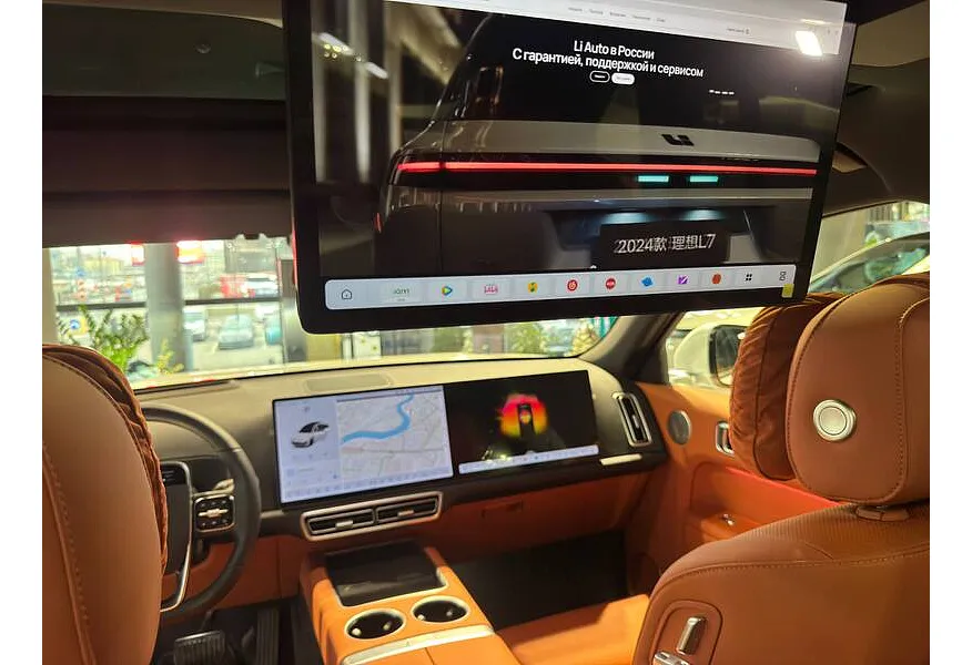 Li Auto L7 1.5 AT 4WD (449 л.с.) Ultra Белый в АВИЛОН. Слайд №9
