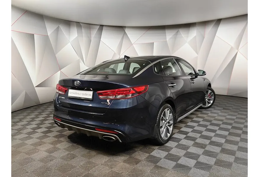 Kia Optima 2.4 GDI AT (188 л.с.) Luxe Синий в АВИЛОН. Слайд №7