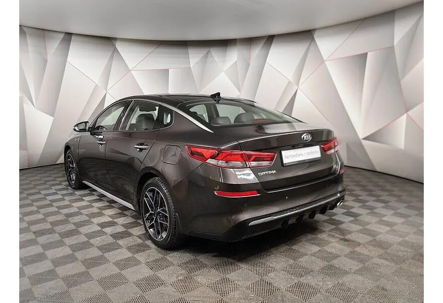 Kia Optima 2.0 AT (150 л.с.) Коричневый в АВИЛОН. Слайд №4