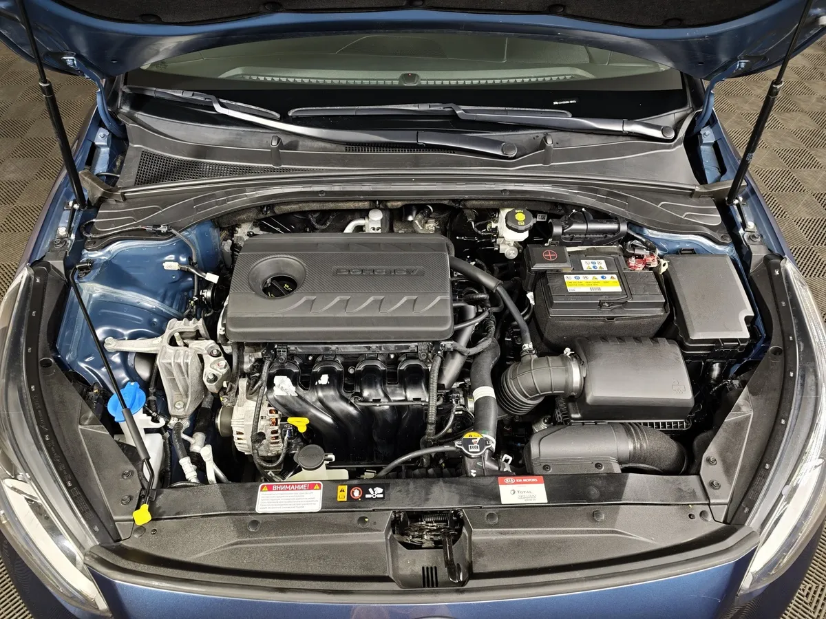 Kia Ceed 1.6 MPI AT (128 л.с.) Luxe Синий в АВИЛОН. Слайд №11