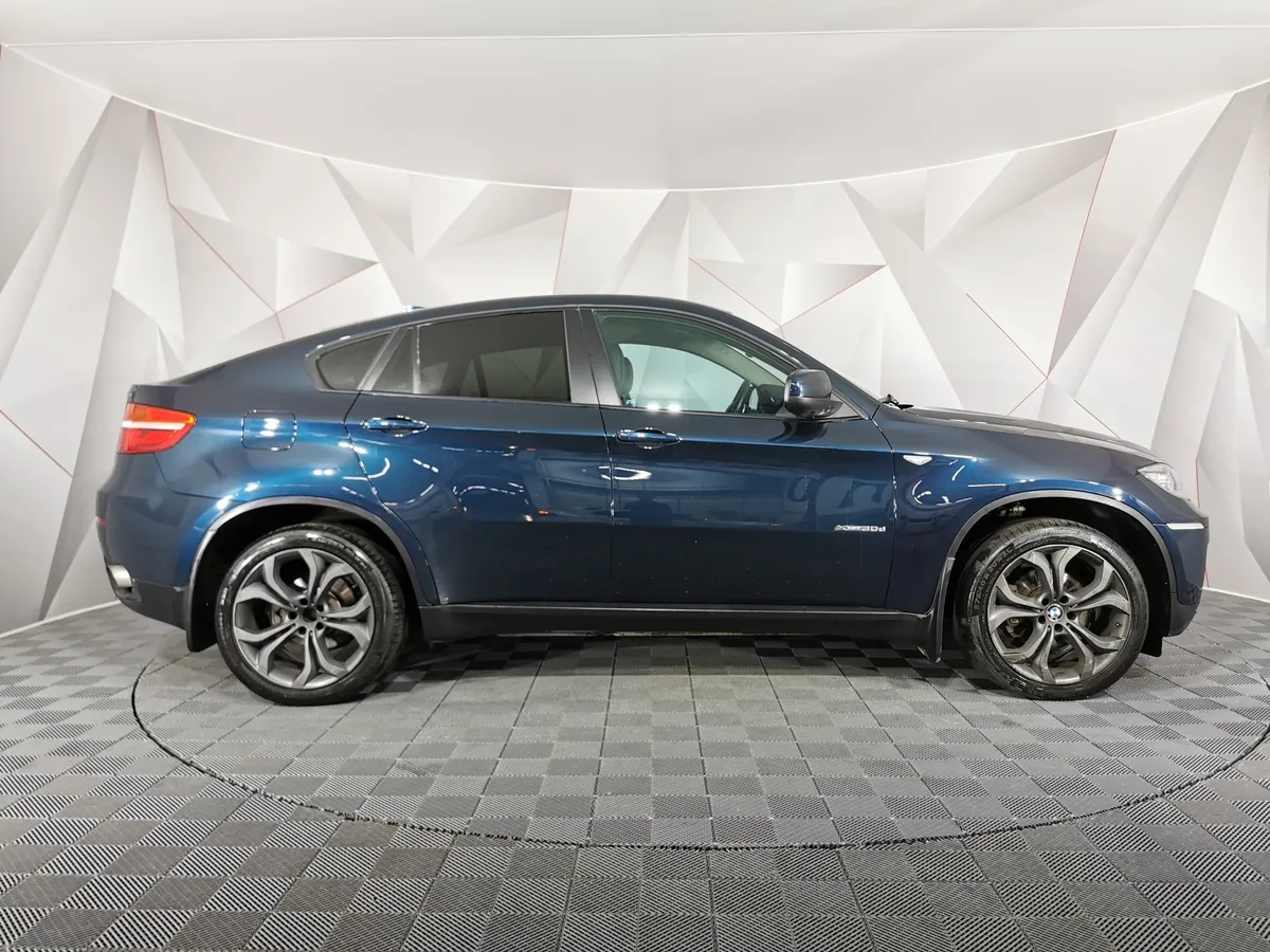 BMW X6 xDrive30d AT (245 л.с.) Синий в АВИЛОН. Слайд №6