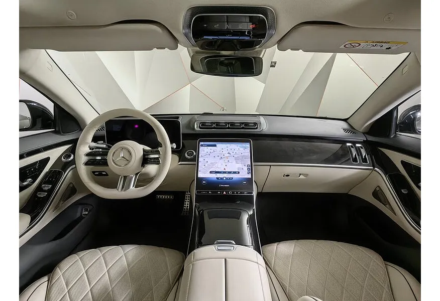 Mercedes-Benz S-Класс S 450 9G-Tronic 4Matic (367 л.с.) Premium Черный в АВИЛОН. Слайд №14