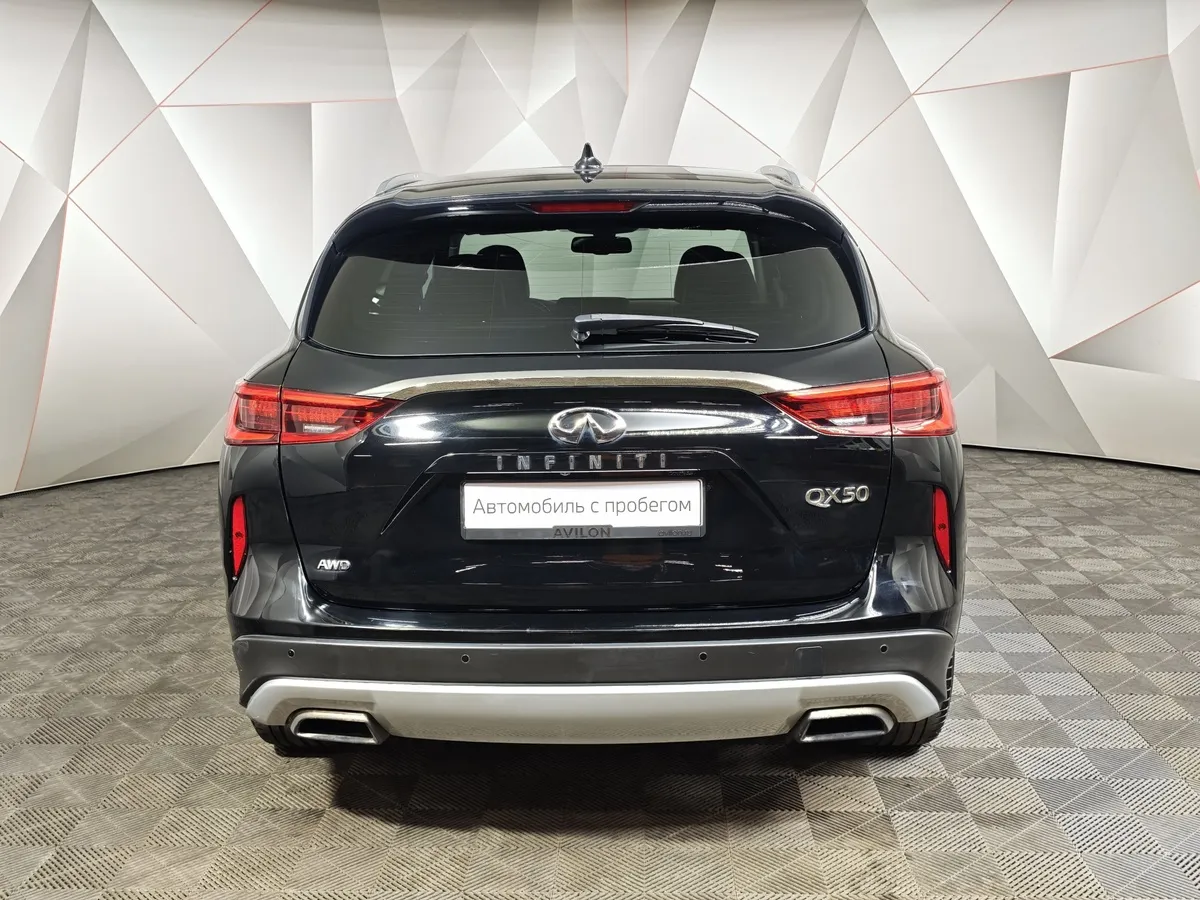 Infiniti QX50 2.0 VC-T CVT AWD (249 л.с.) Черный в АВИЛОН. Слайд №8