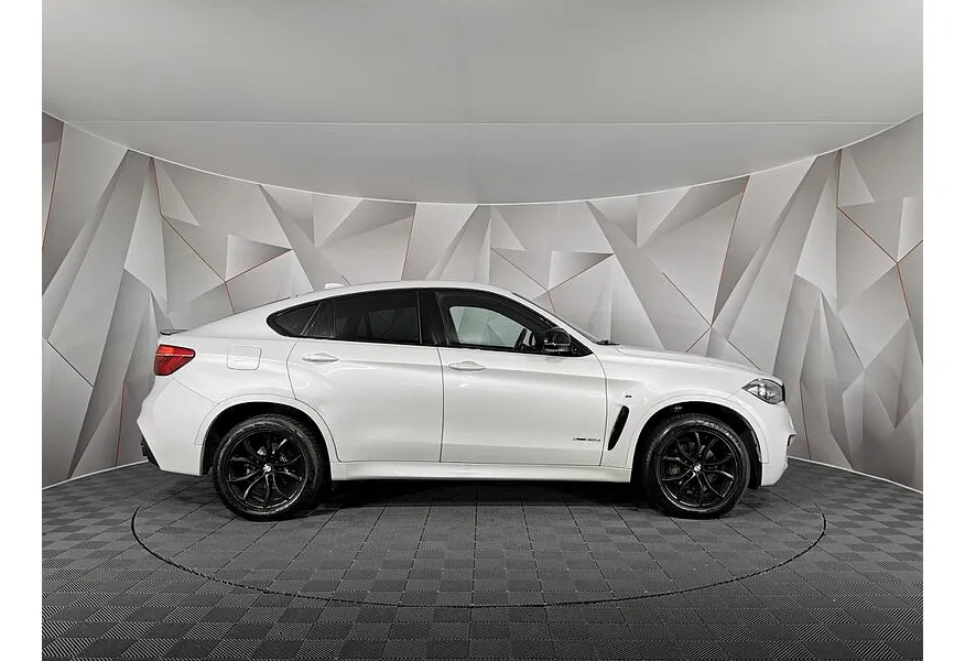 BMW X6 xDrive30d Steptroniс (249 л.с.) Белый в АВИЛОН. Слайд №6