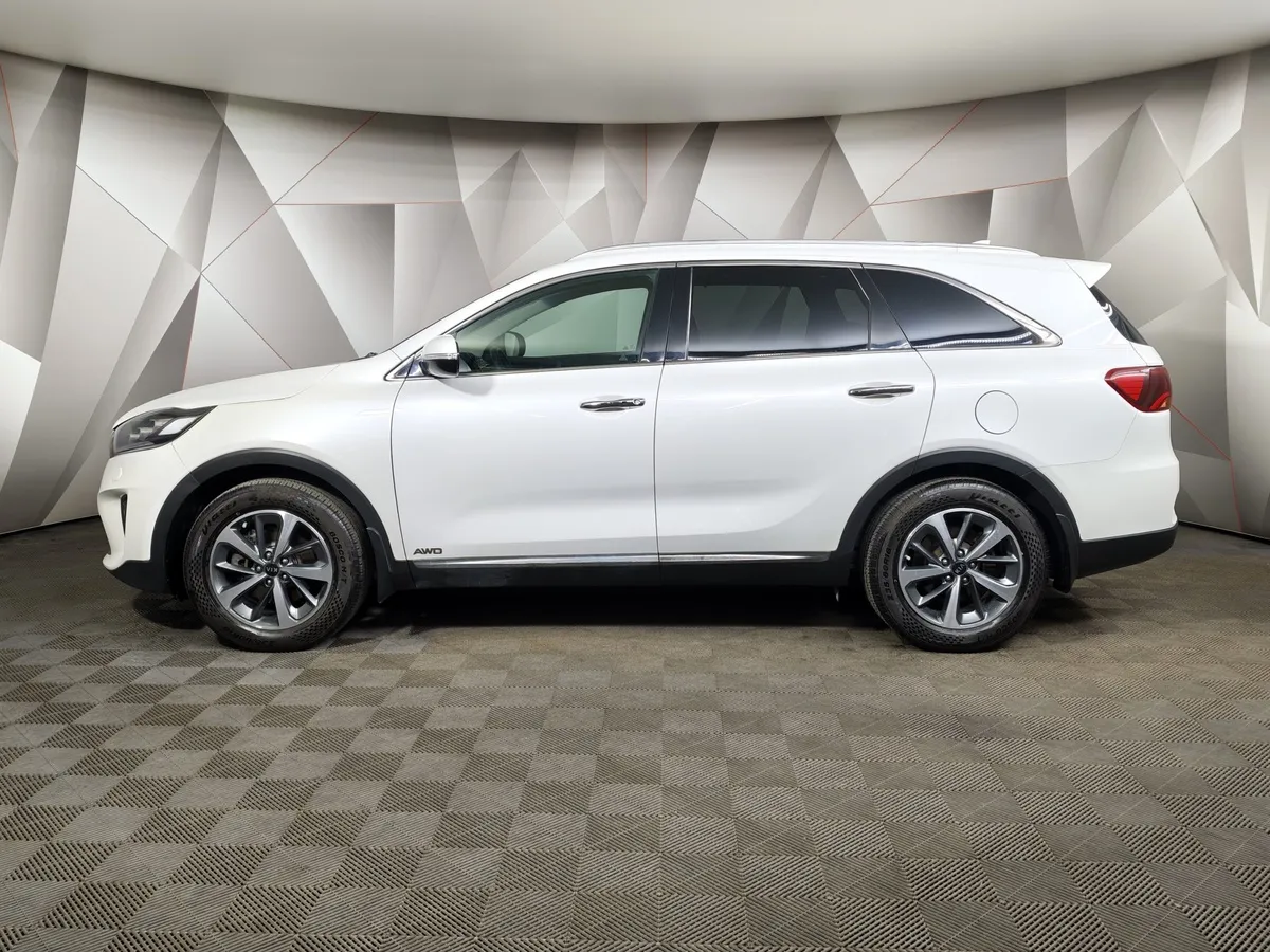 Kia Sorento 2.2 D AT AWD (5 мест) (200 л.с.) Prestige Белый в АВИЛОН. Слайд №5