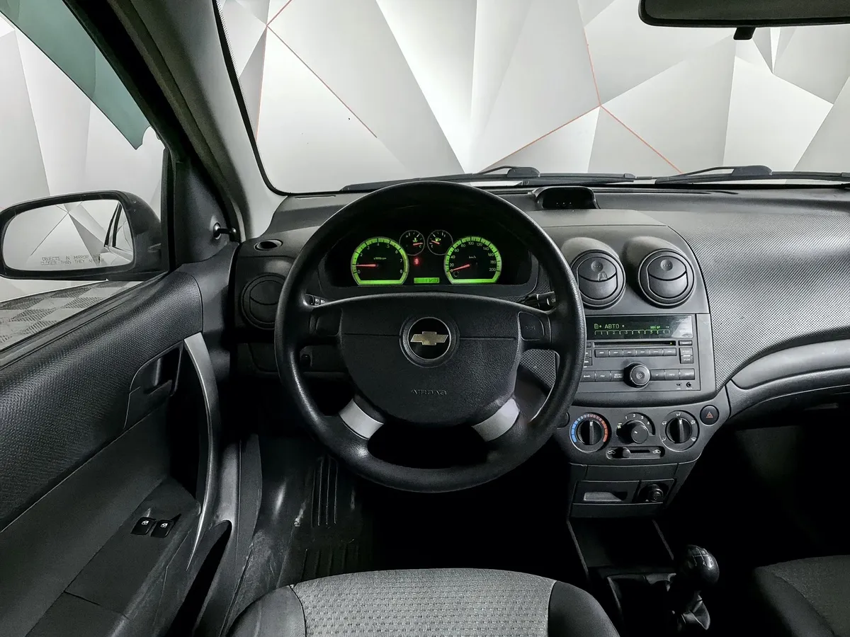 Chevrolet Aveo 1.2 MT (84 л.с.) Черный в АВИЛОН. Слайд №18