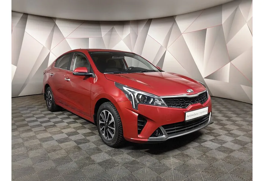 Kia Rio 1.6 AT (123 л.с.) Prestige Красный в АВИЛОН. Слайд №3