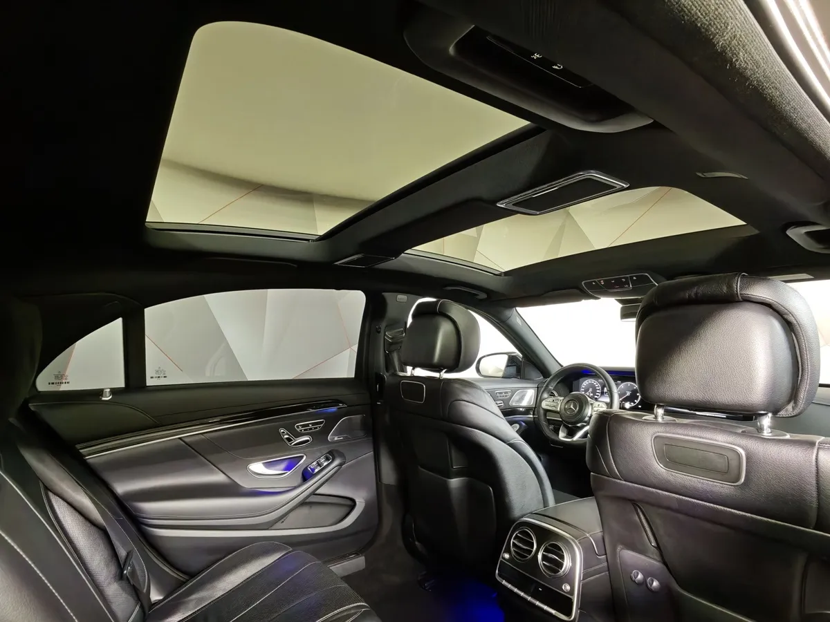 Mercedes-Benz S-Класс S 350 d 9G-Tronic 4Matic длинная база (249 л.с.) Черный в АВИЛОН. Слайд №25