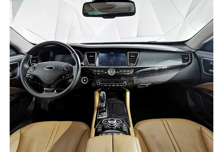 Kia Quoris 3.8 AT (334 л.с.) Premium Серый в АВИЛОН. Слайд №14