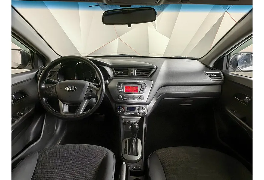 Kia Rio 1.6 AT (123 л.с.) Белый в АВИЛОН. Слайд №12