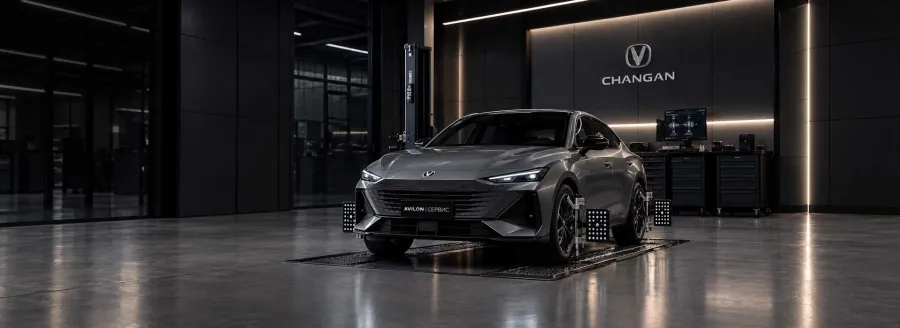 Бесплатная проверка сход-развала при ТО в Changan Волгоградский