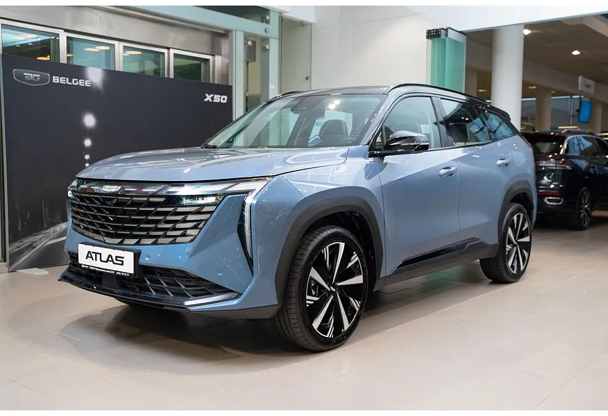 АВИЛОН - Geely Atlas 2.0T AT 4WD (200 л.с.) Luxury Голубой - slide 9466613