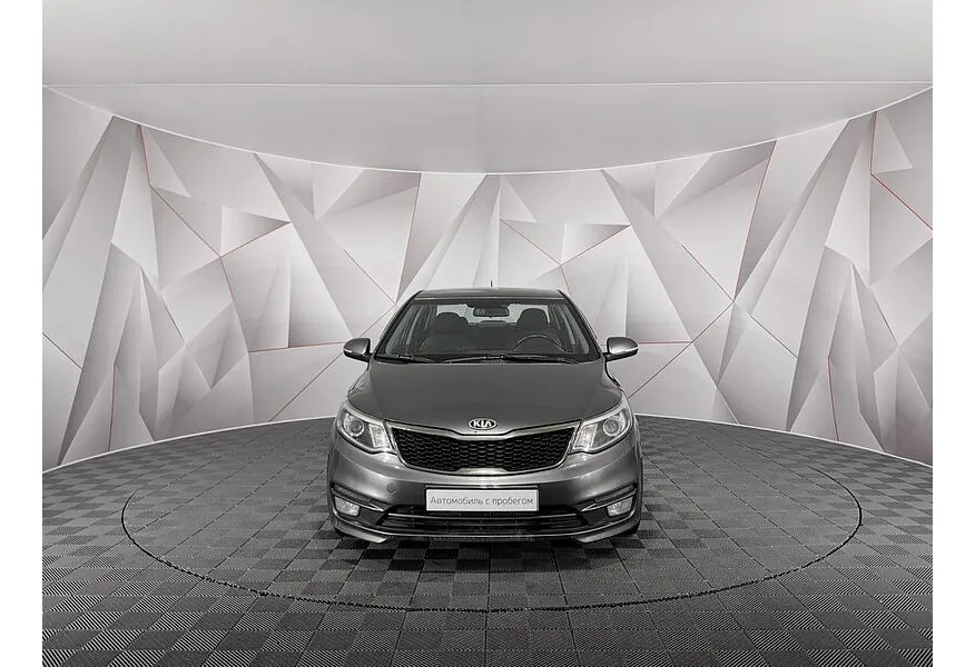 Kia Rio 1.6 AT (123 л.с.) Серый в АВИЛОН. Слайд №7