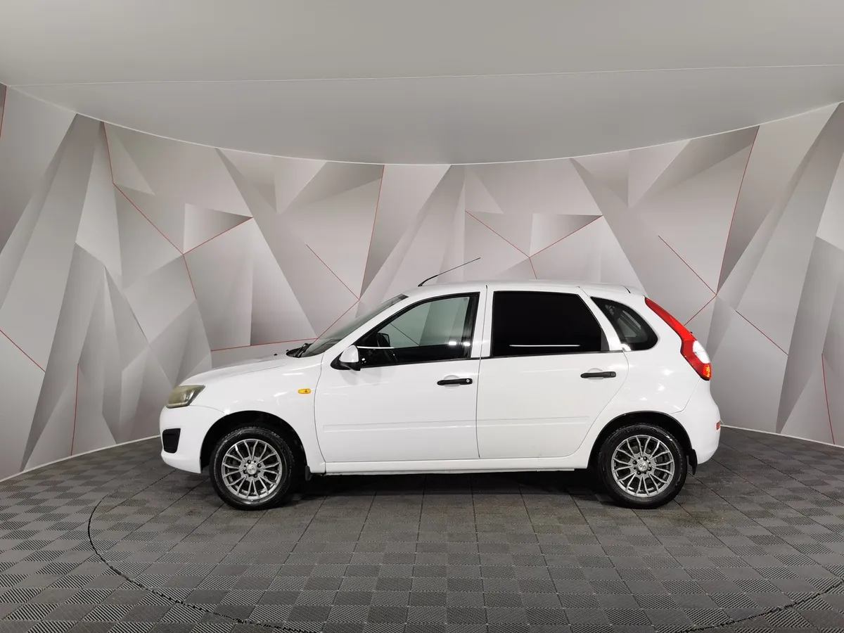 ВАЗ (Lada) Kalina 1.6 MT 8кл (87 л.с.) Белый в АВИЛОН. Слайд №5