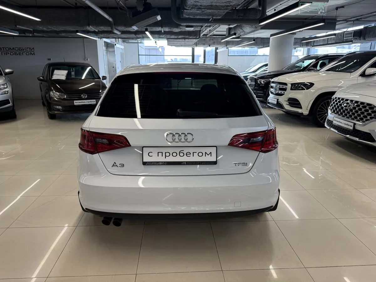 Audi A3 1.4 TFSI S-tronic (125 л.с.) Белый в АВИЛОН. Слайд №4