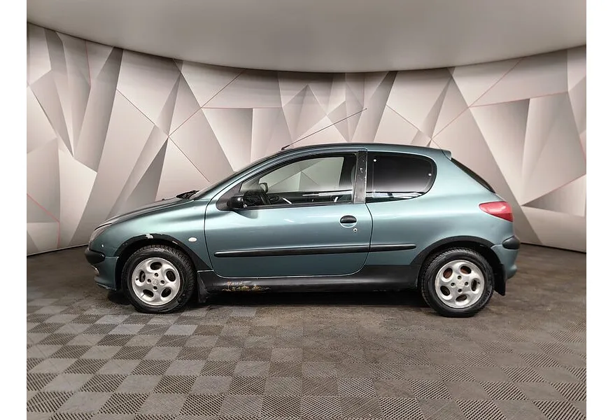 Peugeot 206 1.4 AT (75 л.с.) Зеленый в АВИЛОН. Слайд №5