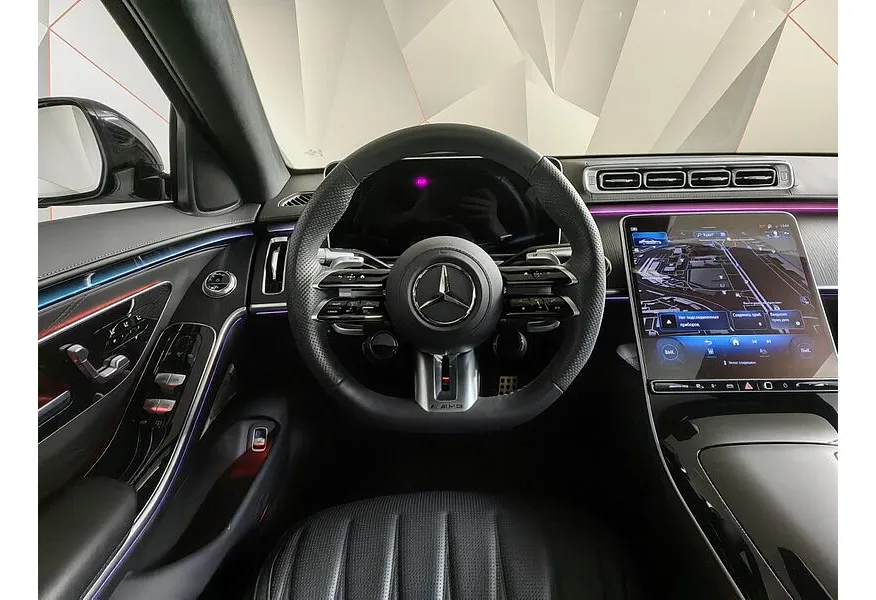 Mercedes-Benz S-Класс S 63 AMG 9G-Tronic 4Matic+ (700 л.с.) E Performance Черный в АВИЛОН. Слайд №19