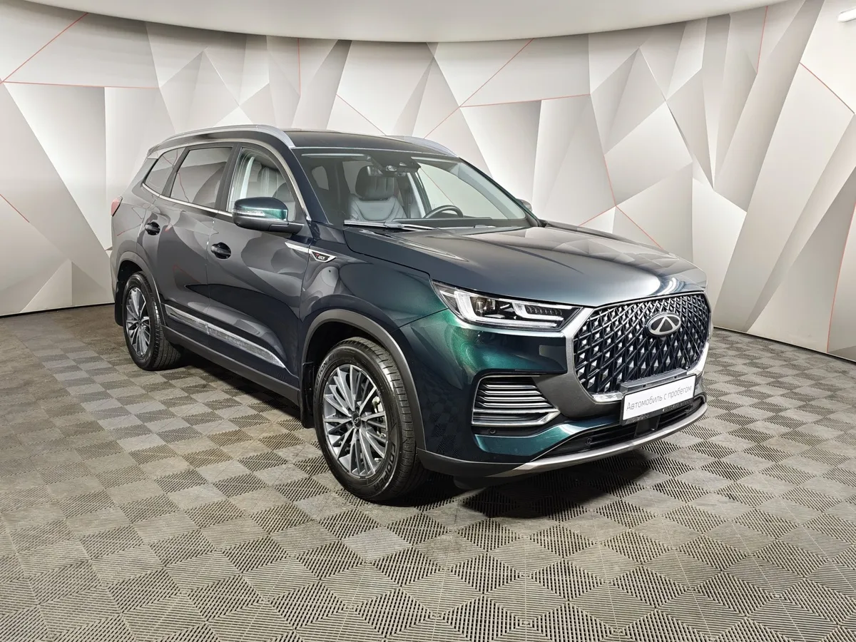 Chery Tiggo 8 Pro Max 1.6T DCT FWD (186 л.с.) Elite Зеленый в АВИЛОН. Слайд №3