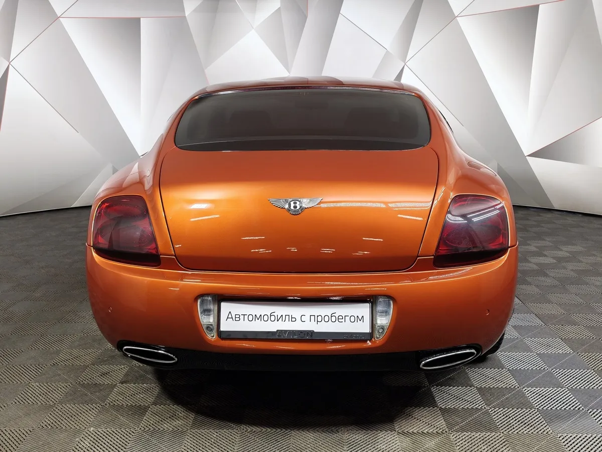 Bentley Continental GT 6.0 AT Twin Turbo (560 л.с.) Оранжевый в АВИЛОН. Слайд №8