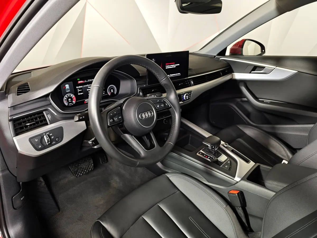 Audi A4 2.0 TFSI S tronic (190 л.с.) Design Красный в АВИЛОН. Слайд №19