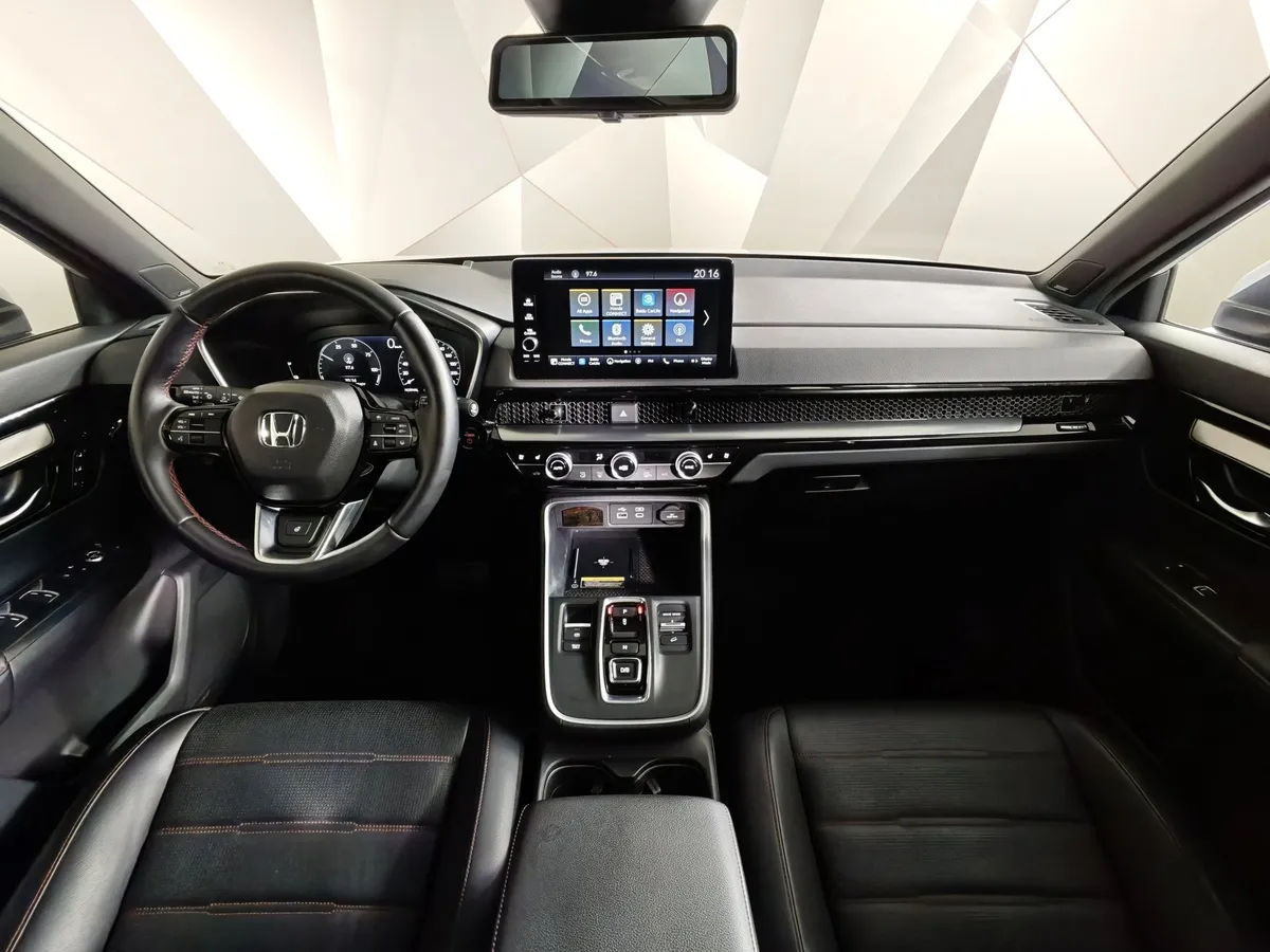 Honda CR-V 2.0h CVT 4WD (204 л.с.) Sport Hybrid Белый в АВИЛОН. Слайд №14