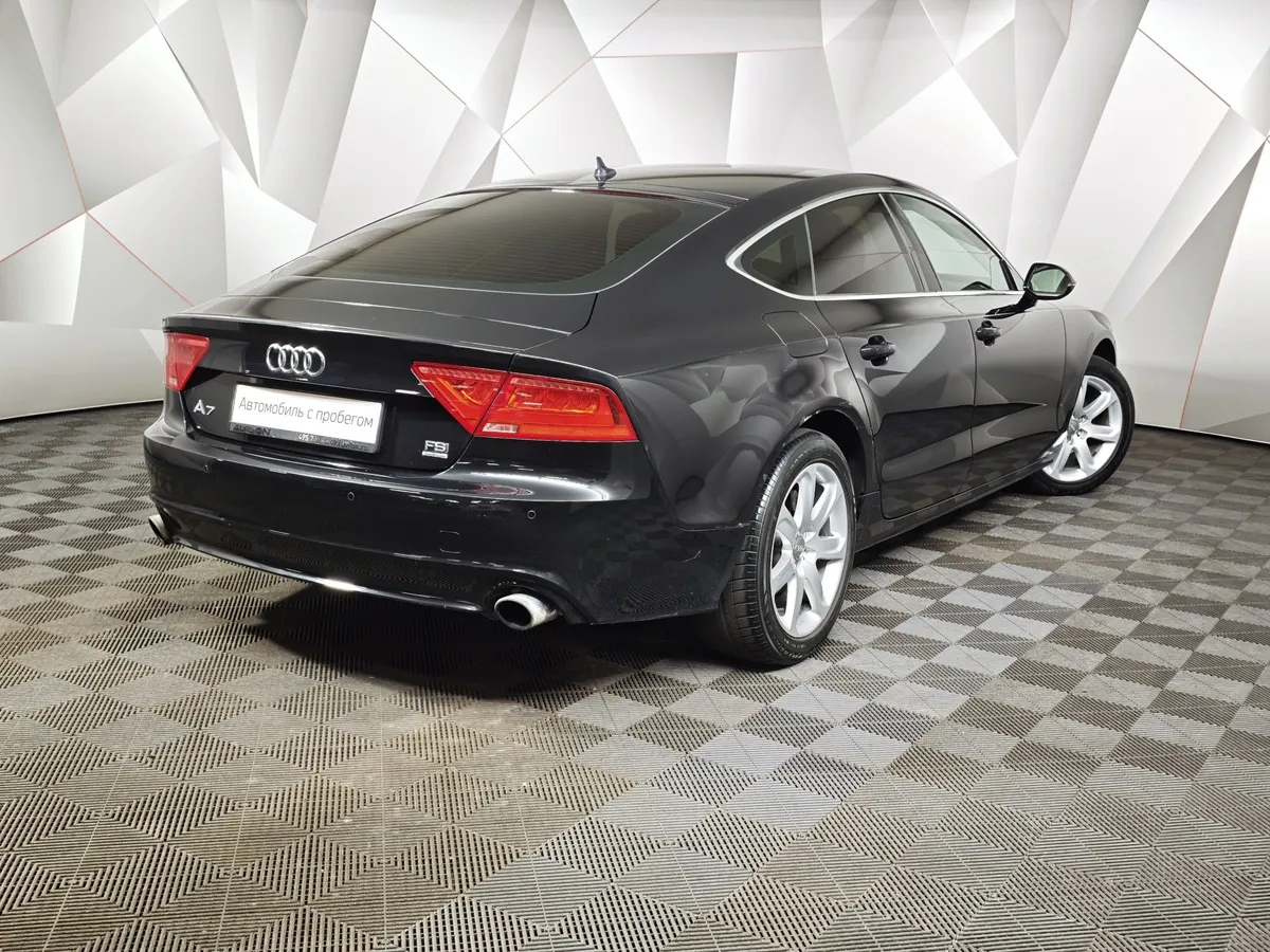 Audi A7 2.8 FSI S tronic quattro (204 л.с.) Черный в АВИЛОН. Слайд №2